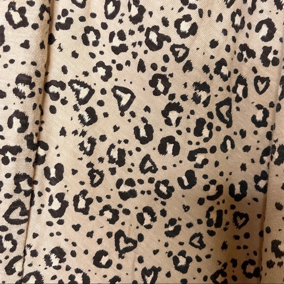 Aerie Leopard Print Tee Shirt Dress - Picture 4 of 6